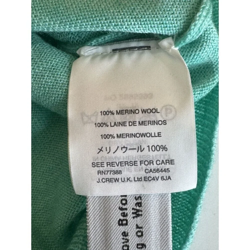 J. Crew 100% Merino Wool Crewneck Iconic Tippi Sweater - Size XXS ✨ preppy NWT